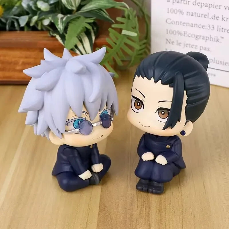 Figuritas lindas Gojo y Geto de jujutsu kaisen