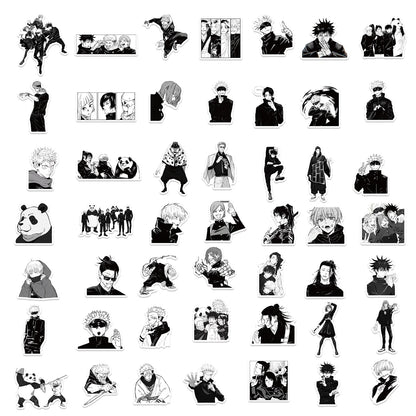 Stikers de Jujutsu Kaisen entre 10/30/50 piezas