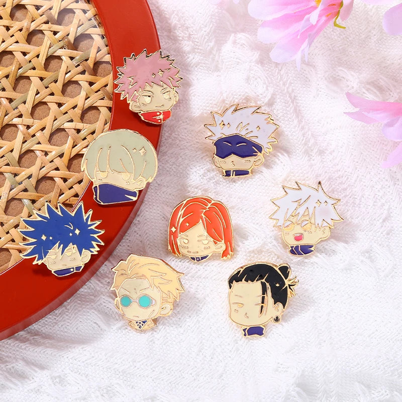 Broches/Pines dorados de Jujutsu Kaisen 
