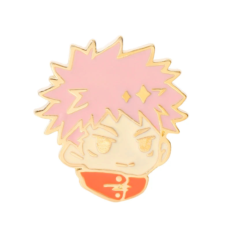 Broches/Pines dorados de Jujutsu Kaisen 