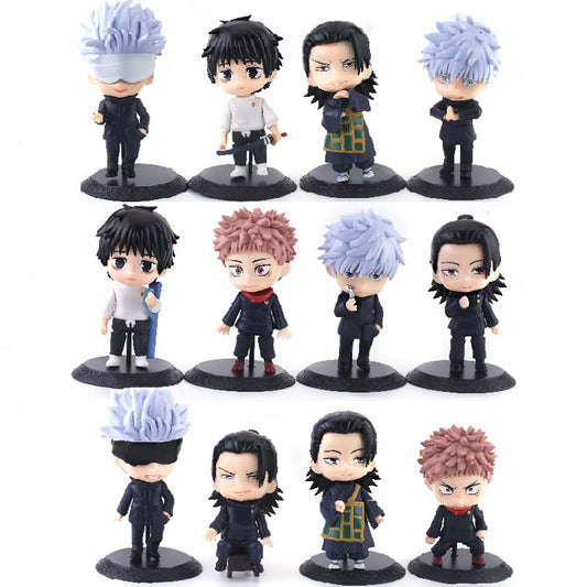 12 Figuras de jujutsu kaisen 