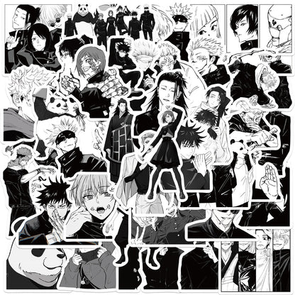 Stikers de Jujutsu Kaisen entre 10/30/50 piezas