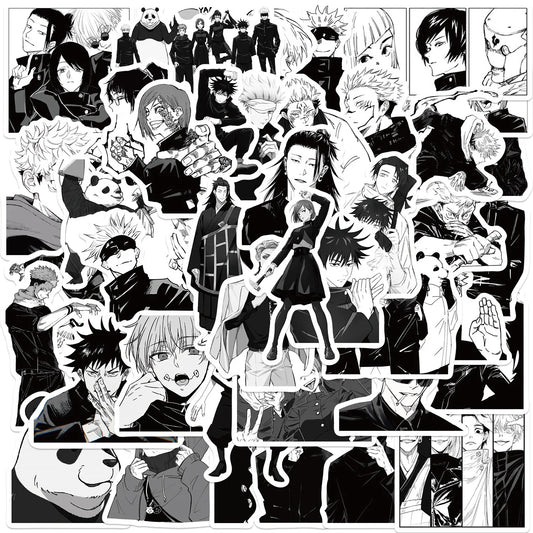 Stikers de Jujutsu Kaisen entre 10/30/50 piezas