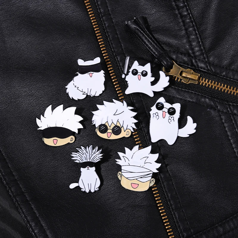 Broches/Pines de Gojo Jujutsu Kaisen 