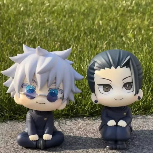 Figuritas lindas Gojo y Geto de jujutsu kaisen