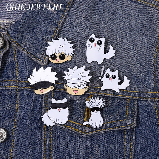 Broches/Pines de Gojo Jujutsu Kaisen 