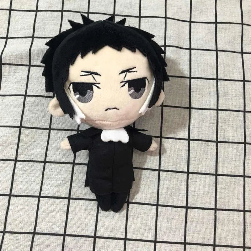 Anime Bungou Stray Dogs Dostoyevsky Plush Doll Toy Osamu Dazai Nakahara Chuya Cute Soft Stuffed Pillow Birthday Gift 20Cm