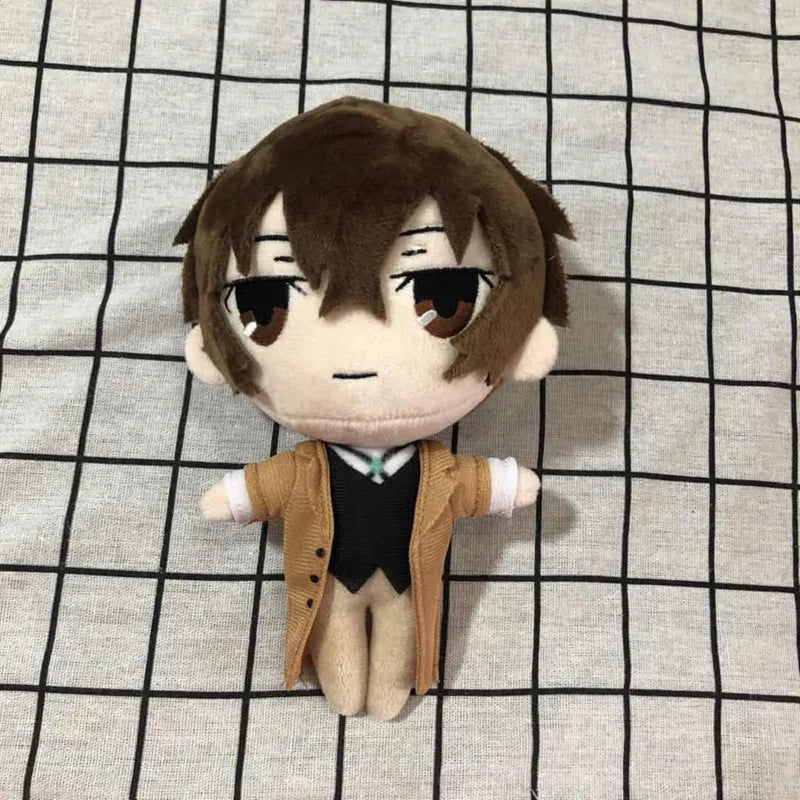 Anime Bungou Stray Dogs Dostoyevsky Plush Doll Toy Osamu Dazai Nakahara Chuya Cute Soft Stuffed Pillow Birthday Gift 20Cm