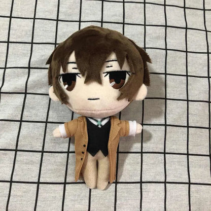 Anime Bungou Stray Dogs Dostoyevsky Plush Doll Toy Osamu Dazai Nakahara Chuya Cute Soft Stuffed Pillow Birthday Gift 20Cm