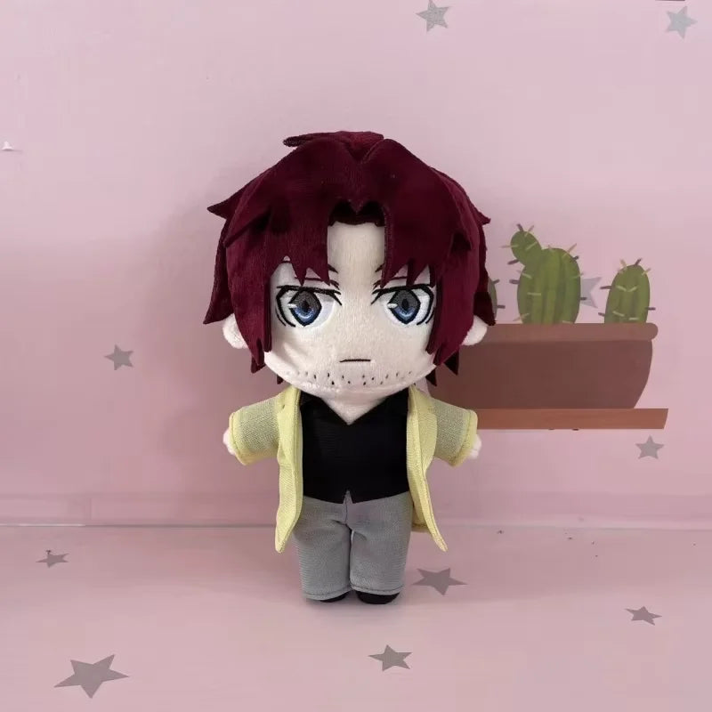 Anime Bungou Stray Dogs Dostoyevsky Plush Doll Toy Osamu Dazai Nakahara Chuya Cute Soft Stuffed Pillow Birthday Gift 20Cm