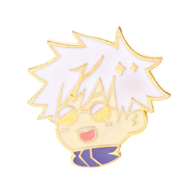 Broches/Pines dorados de Jujutsu Kaisen 
