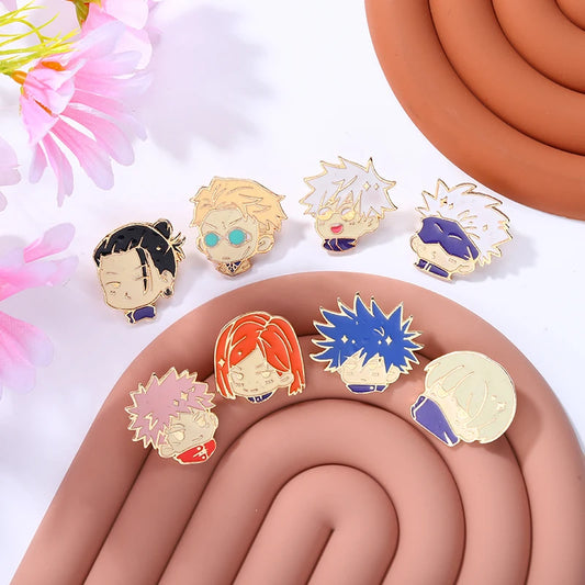 Broches/Pines dorados de Jujutsu Kaisen 