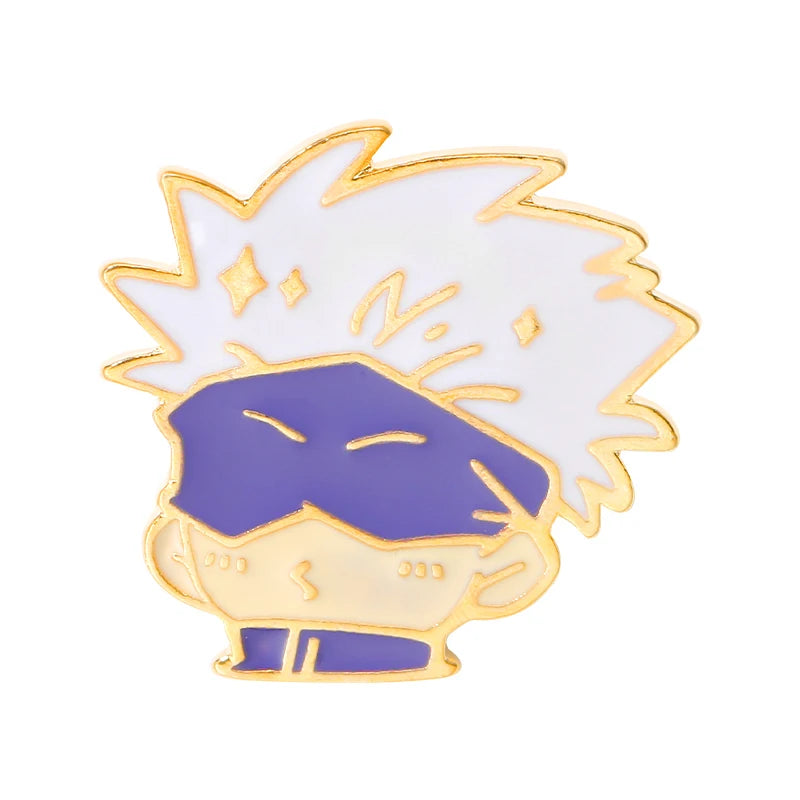 Broches/Pines dorados de Jujutsu Kaisen 